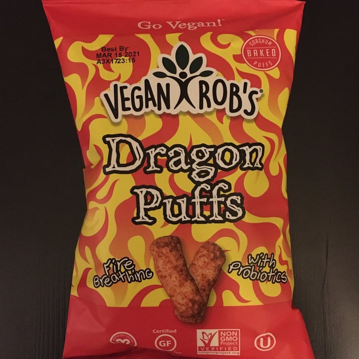 photo of Vegan Rob's Dragon Puffs shared by @plant-eater on  25 Sep 2020 - review