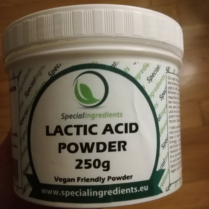 photo of Special Ingredients Lactic Acid shared by @alessandradigennaro on  15 Mar 2022 - review