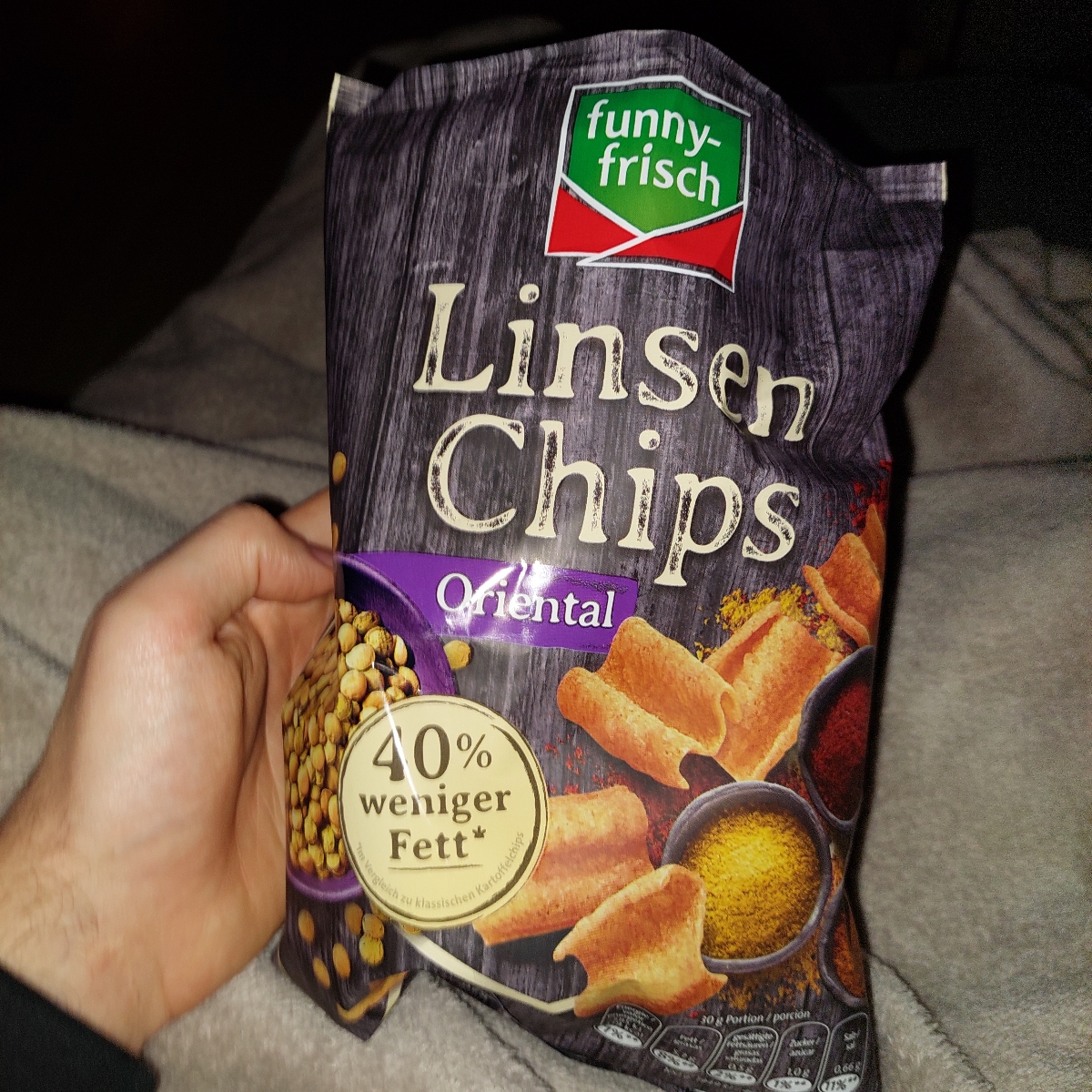 Funny-frisch Linsen Chips Oriental Review