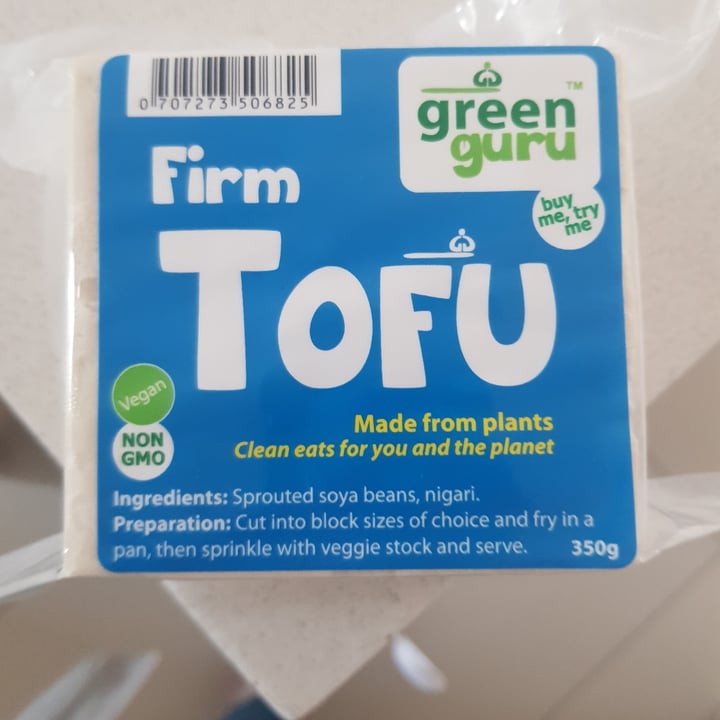 photo of Green Guru Firm Tofu Organic  shared by @carienlieb on  24 Aug 2021 - review