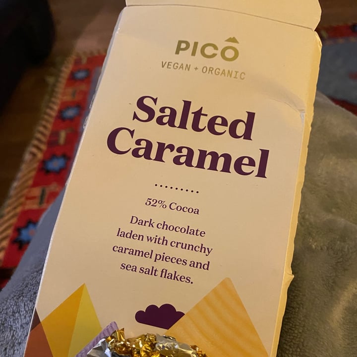 photo of Pico Chocolate Salted Caramel 52% Cocoa shared by @heatstreet on  13 Jun 2022 - review