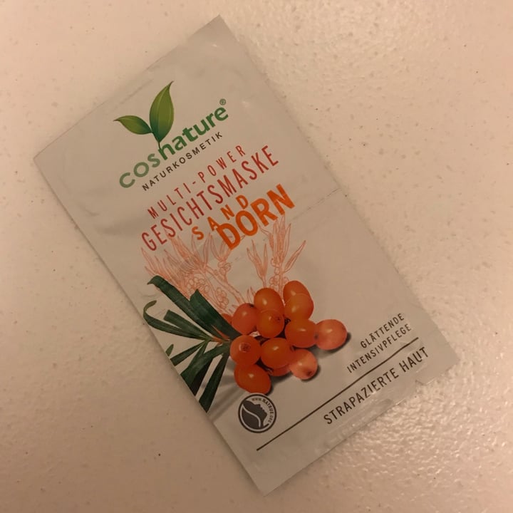 photo of Cosnature Naturkosmetik Multi-power Face Mask Sea Buckthorn shared by @alexra on  30 Sep 2022 - review