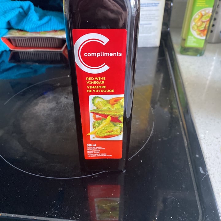 photo of Compliments Red wine vinegar shared by @trynety on  28 Jun 2021 - review