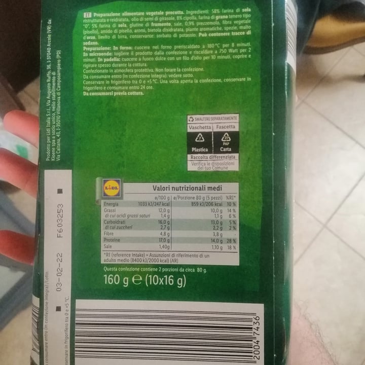 photo of Vemondo polpette vegetali gusto classico shared by @magator18 on  06 Feb 2022 - review