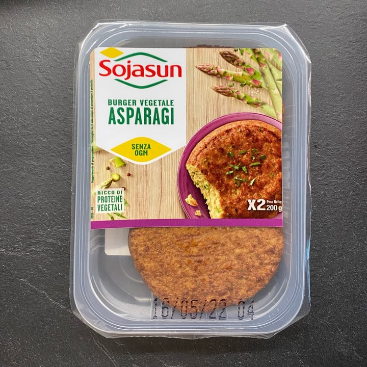 photo of Sojasun Burger asparagi shared by @eliana89 on  01 May 2022 - review