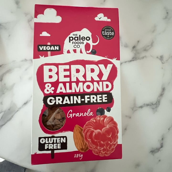 photo of The Paleo foods Company Berry & Almond Grain-Free Granola shared by @jucaixeta on  21 Jun 2022 - review