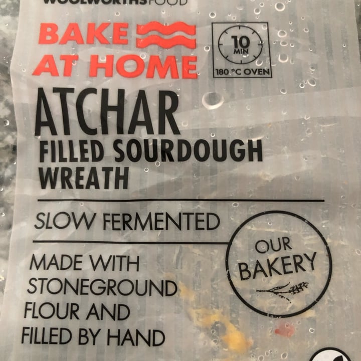 review photo of Woolworths Atchar filled Sourdough Wreath shared by @colldelaney on 08 Nov 2022 - review