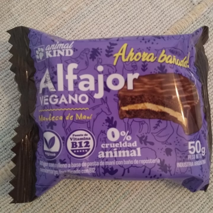photo of Animal kind Alfajor Bañado En Chocolate shared by @silvanagpaolino on  22 Sep 2022 - review