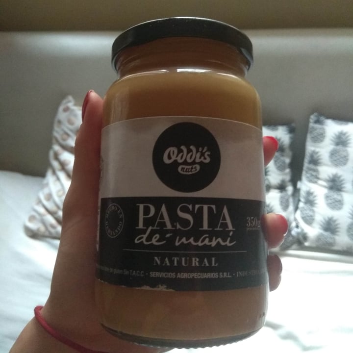photo of Oddi’s nuts Pasta De Maní shared by @micaelaeluneynassi on  22 Mar 2022 - review