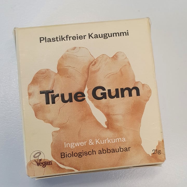 photo of True Gum Ginger & Turmeric Gum shared by @saiveg on  09 Mar 2022 - review