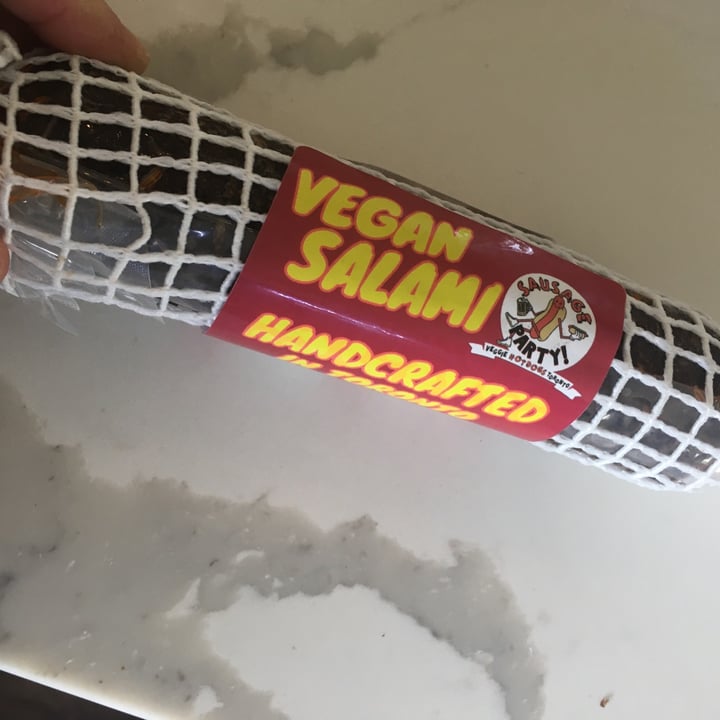 photo of Sausage Party Toronto Vegan Salami shared by @sp83 on  28 Jun 2021 - review