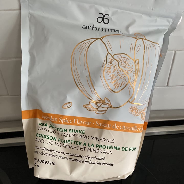 review photo of Arbonne Pumpkin spice protein powder shared by @kelly257 on 25 Jun 2021 - review