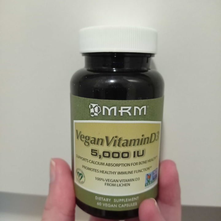 photo of MRM Nutrition Vegan Vitamin D3 5,000 IU shared by @kantaber on  03 Nov 2020 - review