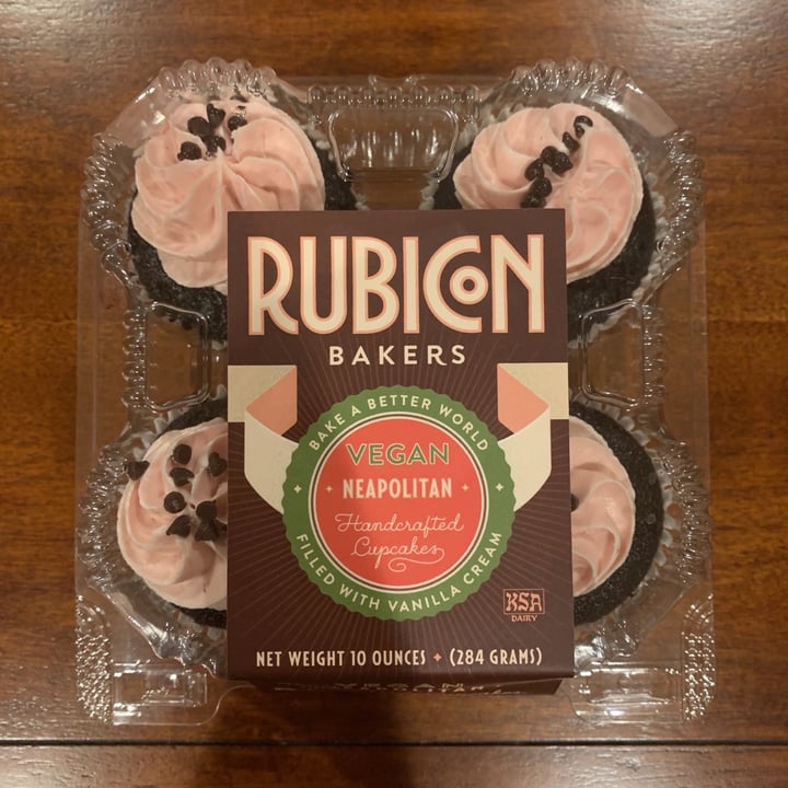 photo of Rubicon Bakers Vegan Nepolitan Handcrafted Cupcakes shared by @nihakona on  26 Aug 2020 - review