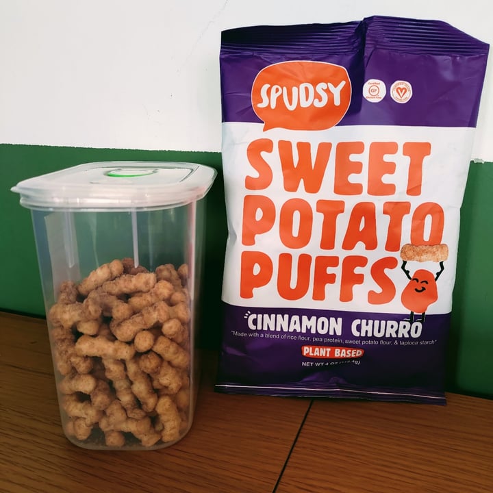 photo of Spudsy Foods Cinnamon Churro Sweet Potato Puffs shared by @stevenneoh on  02 Nov 2021 - review