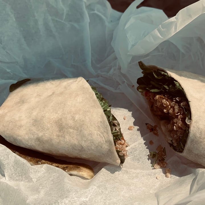 photo of Misquamicut Sandwich Company Tempeh Quinoa Wrap shared by @alyveg87 on  27 Aug 2021 - review