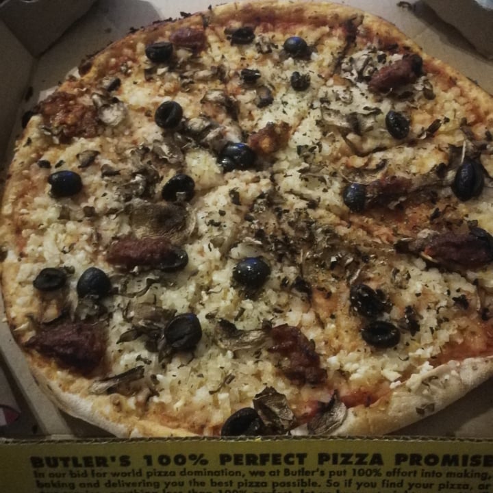photo of Butler's Pizza Herbivore Pizza shared by @kelseyhilts on  17 Sep 2020 - review