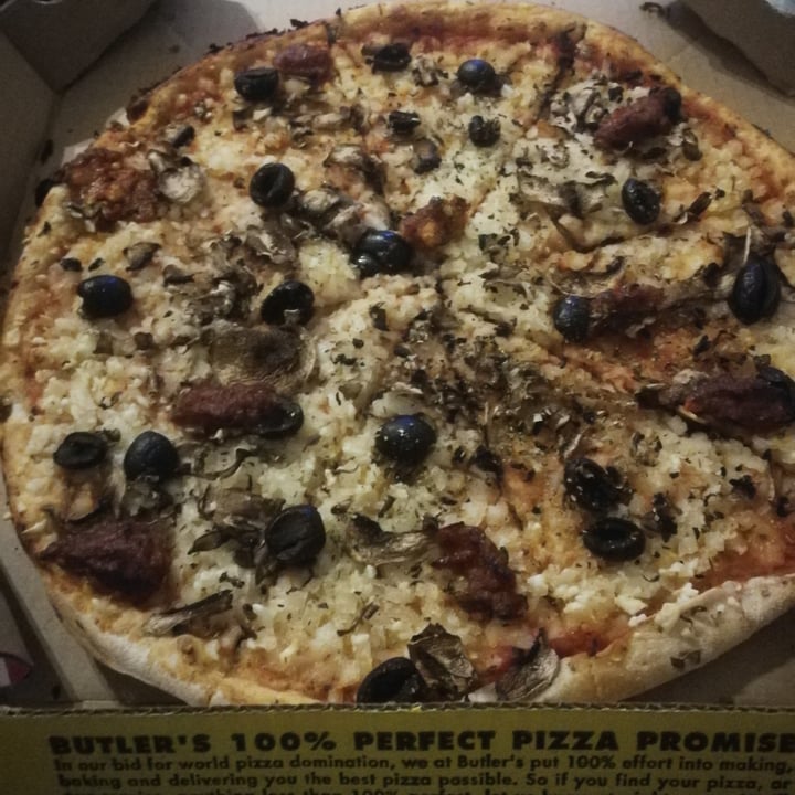 review photo of Butler's Pizza Herbivore Pizza shared by @kelseyhilts on 17 Sep 2020 - review