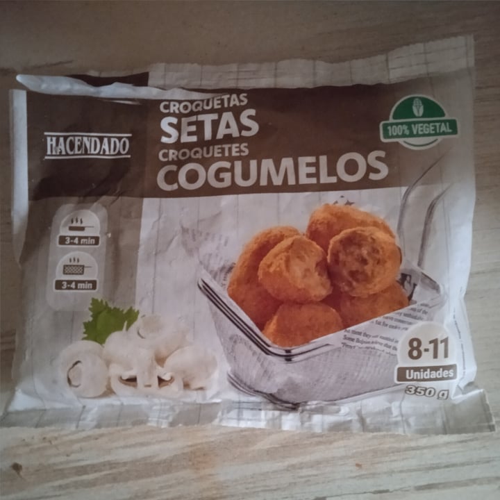 photo of Hacendado Croquetas de Setas shared by @espevegan on  15 Aug 2021 - review