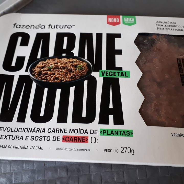 review photo of Fazenda Futuro - Future Farm Carne Moída shared by @marisalkopruchinski on 05 Oct 2022 - review