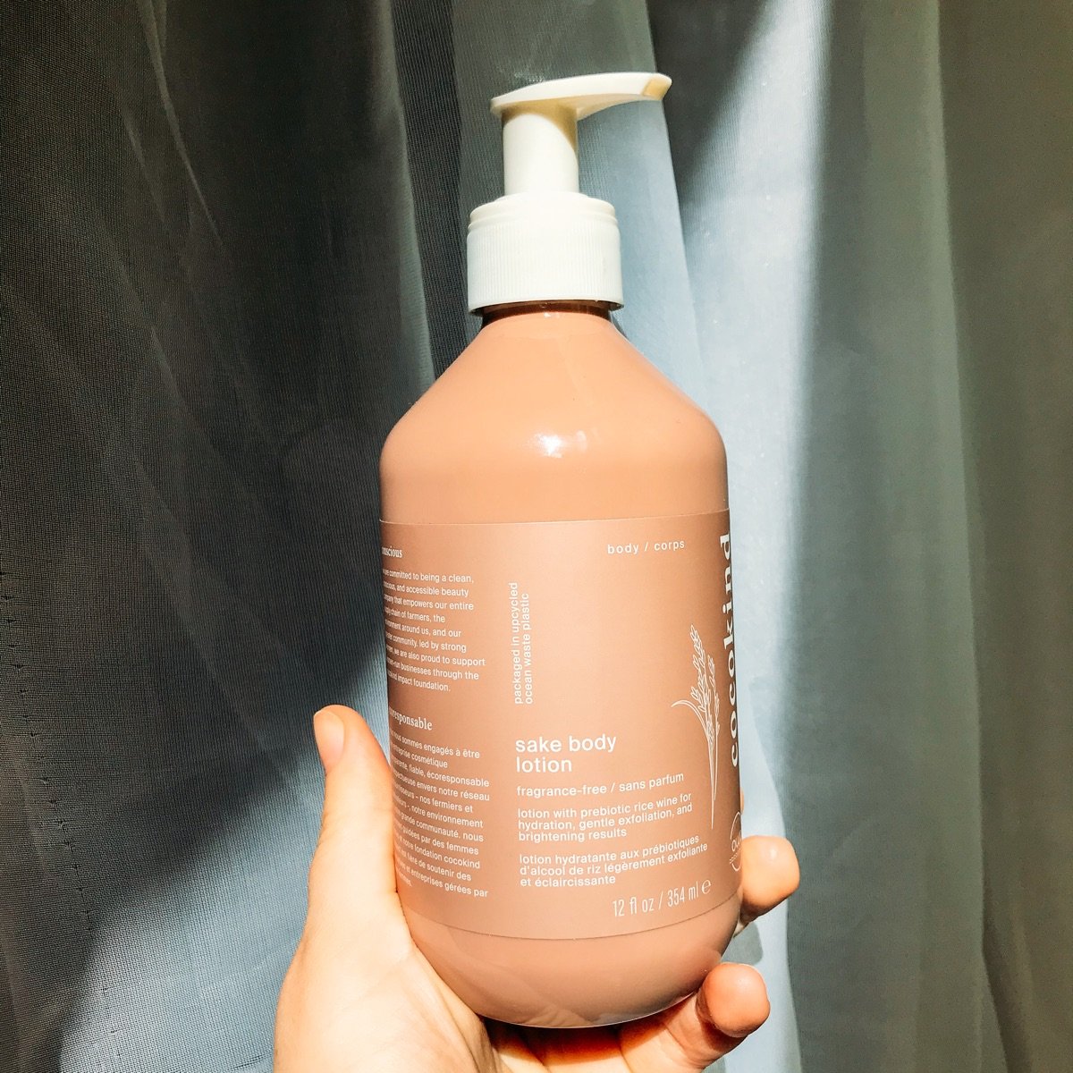 cocokind Sake Body Lotion Review | abillion