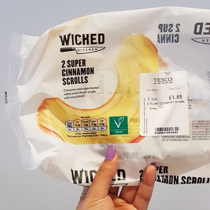 review photo of Wicked Super Cinnamon Scrolls shared by @purplelilpixie on 01 Jul 2021 - review