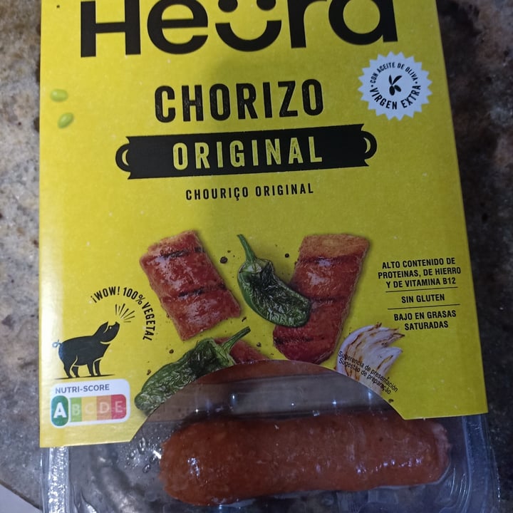 photo of Heura Chorizo Original shared by @eli-trujillo on  07 Oct 2022 - review