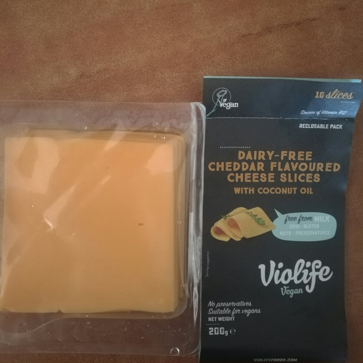 photo of Violife Cheddar Slices shared by @elnaveg on  19 May 2021 - review