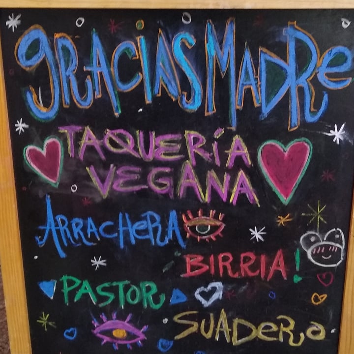 photo of Gracias Madre Taquería Vegana Taco De Pastor shared by @fergievegan on  04 May 2022 - review