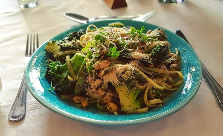 photo of Snooty Fox Restaurant Green Pasta shared by @tara on  25 Sep 2019 - review