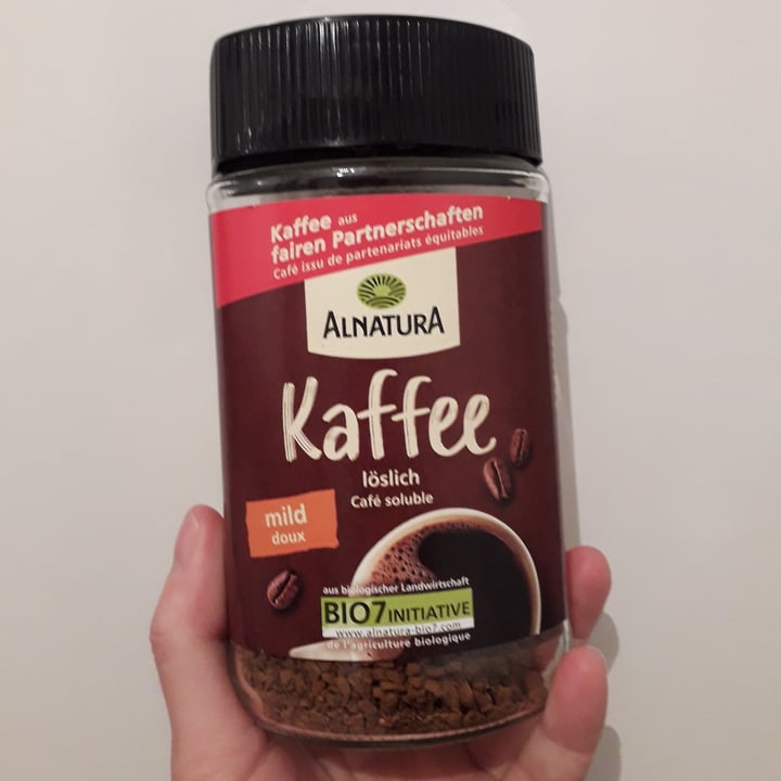 photo of Alnatura Instant coffee shared by @veggiesandra on  11 Nov 2021 - review