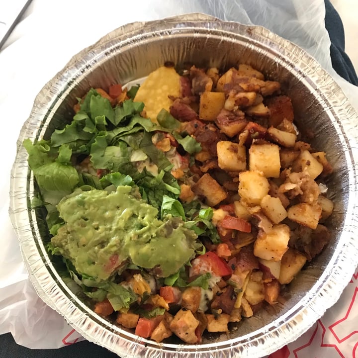 photo of Rainbow Restaurant Breakfast Fort Collins Vegan Migas Scramble shared by @roterhund on  01 Oct 2020 - review