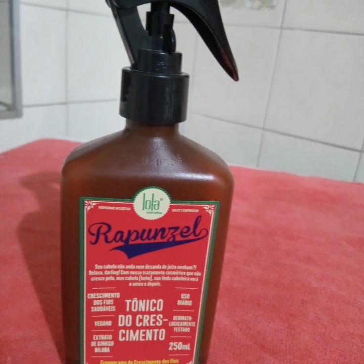 review photo of Lola Cosmetics Rapunzel tonico de crecimiento shared by @debvegan on 18 Apr 2022 - review
