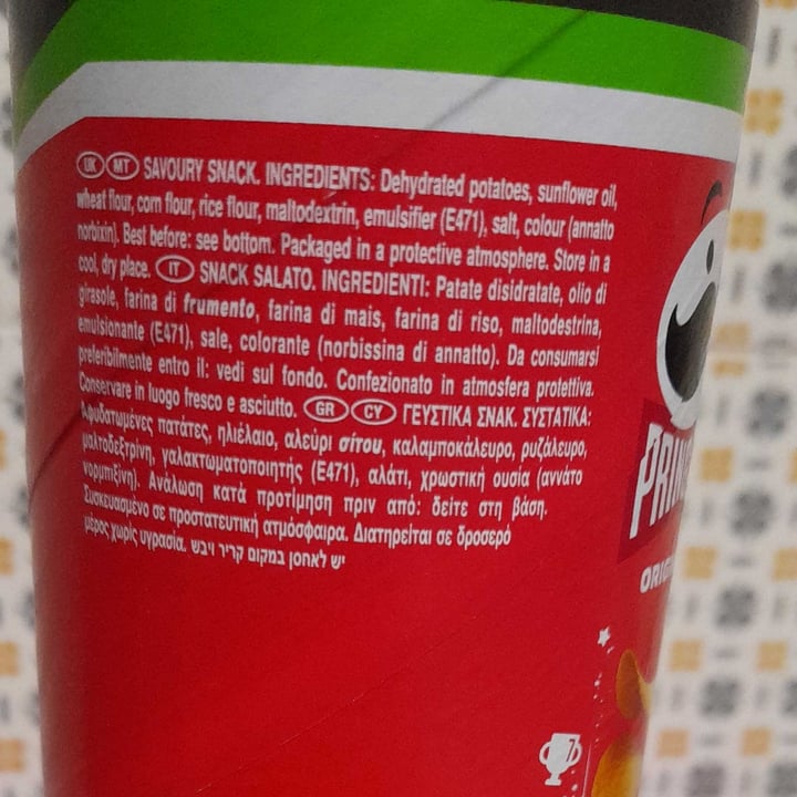 photo of Pringles Original shared by @dancinginthedark on  28 Sep 2022 - review