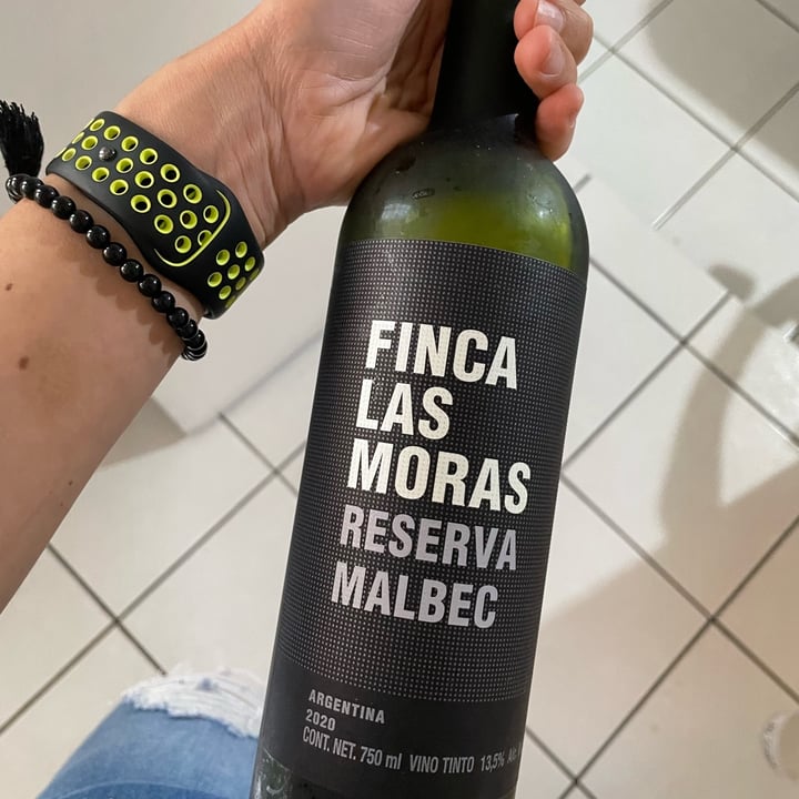 photo of Finca Las Moras reserva malbec shared by @elenix on  10 Jun 2022 - review