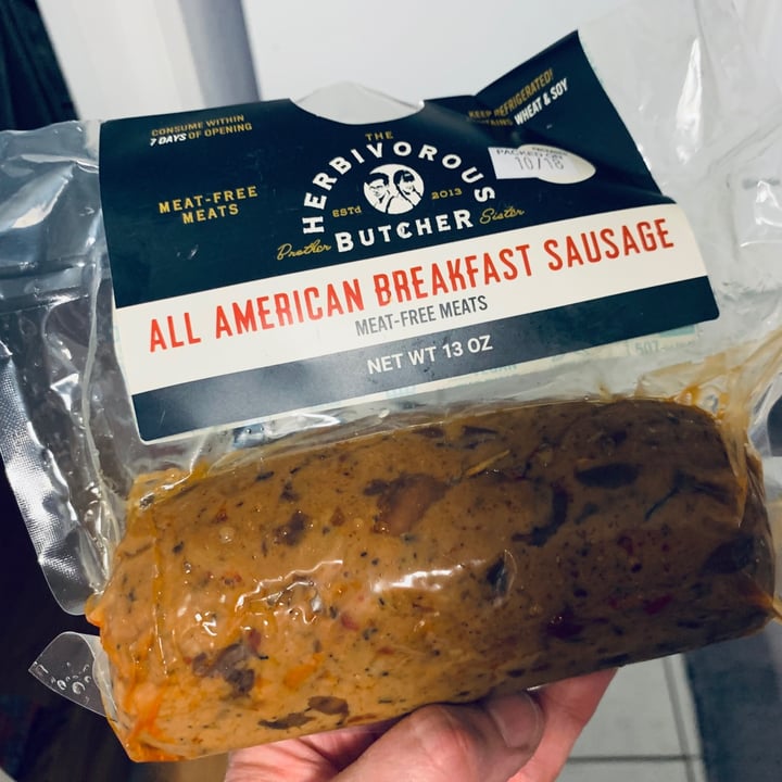 photo of The Herbivorous Butcher All American Breakfast Sausage shared by @allhess on  21 Mar 2021 - review