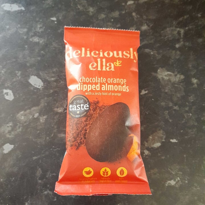 photo of Deliciously Ella Chocolate Orange Dipped Almonds shared by @glitterball84 on  30 Jun 2022 - review