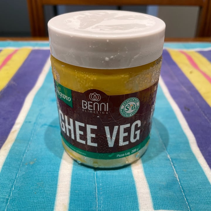 photo of Benni alimentos Ghee Veg shared by @rurosrmb on  14 Jan 2022 - review