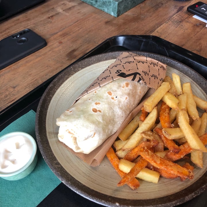 photo of Forky's Strips wrap shared by @ginevrafigini on  24 Jul 2021 - review