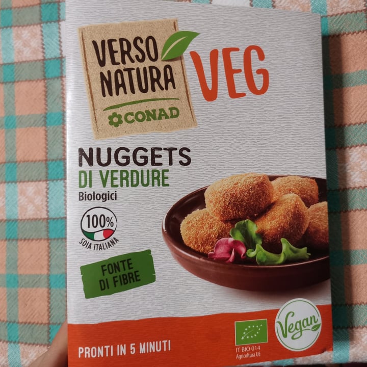 photo of Verso Natura Conad Veg Nuggets di verdure bio shared by @ellak on  29 Mar 2022 - review