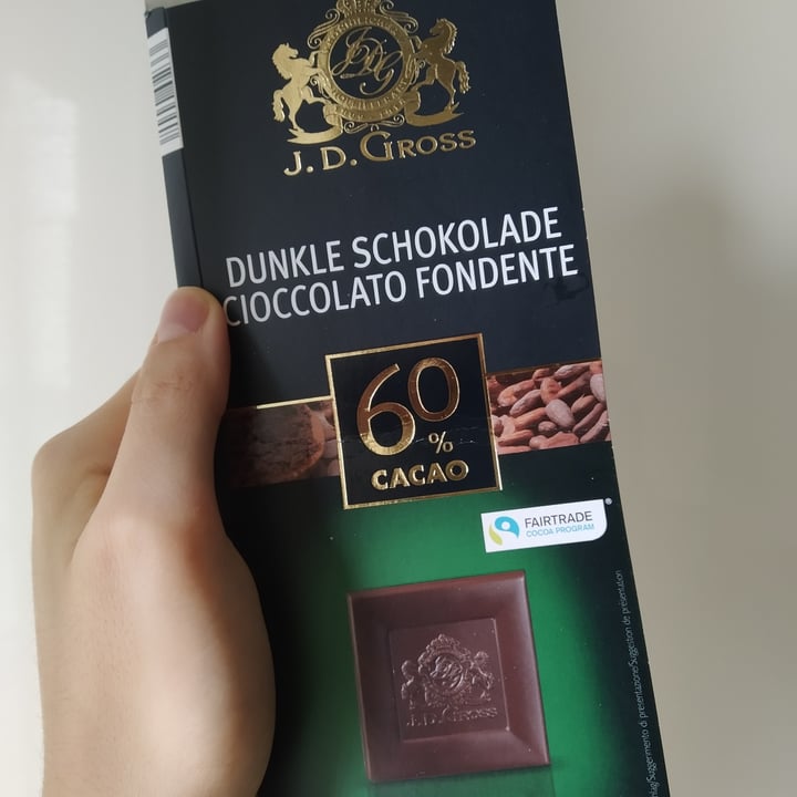 J. D. Gross Cioccolato Fondente 60 Review abillion