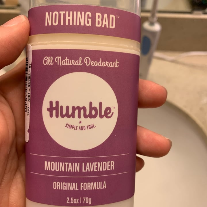 photo of The Humble Co. Montain Lavender Deodorant shared by @eliz1024 on  10 May 2022 - review