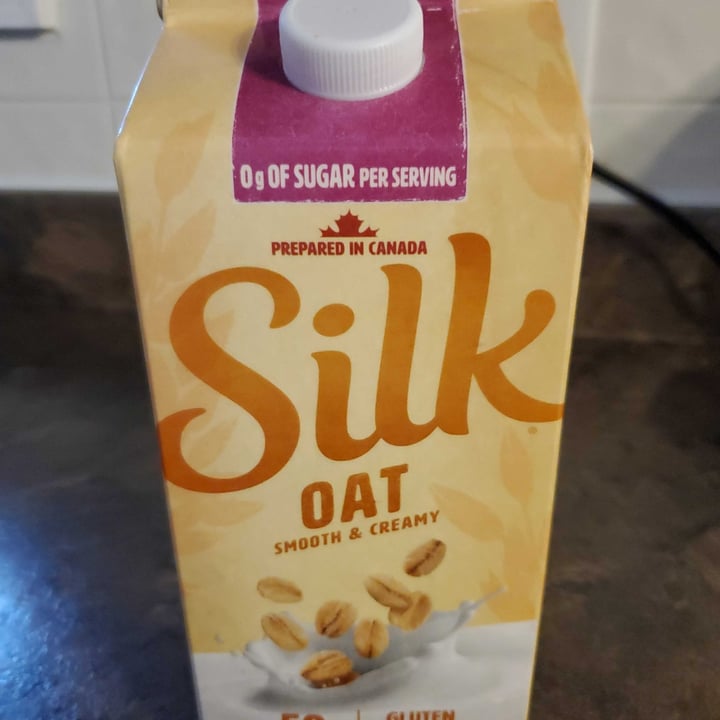 photo of Silk Oat smooth & creamy unsweetened shared by @grandmaveg on  28 Apr 2021 - review