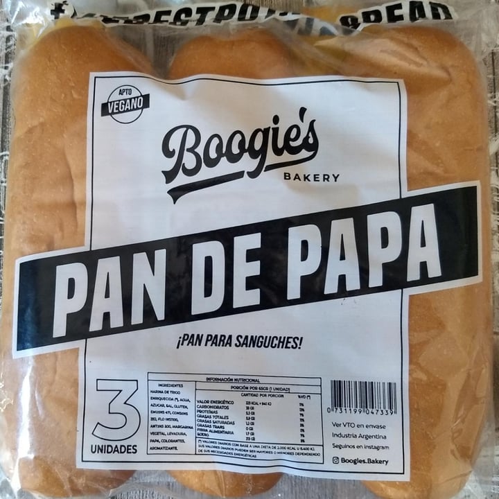 review photo of Boogies bakery Pan de papa para sanguches shared by @arianablustein on 25 Feb 2022 - review