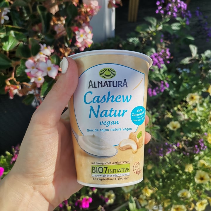 photo of Alnatura Joghurt Cashew Natur shared by @sophiaschelhase on  14 Sep 2021 - review
