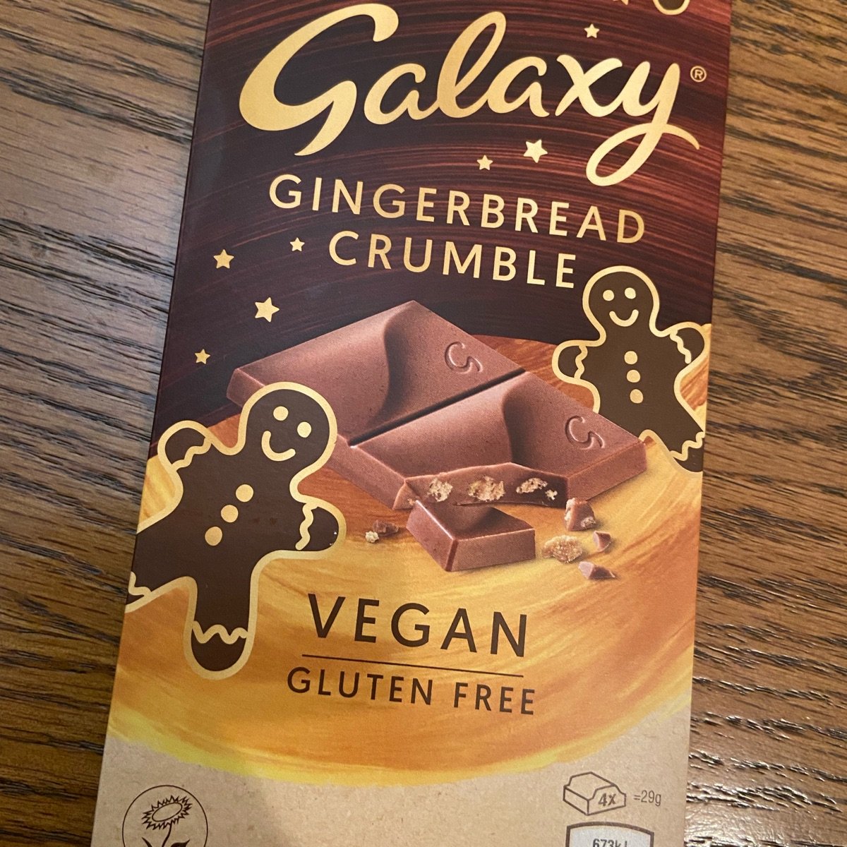 Gingerbread Crumble from Galaxy - Vegan Product Reviews & Ratings ...
