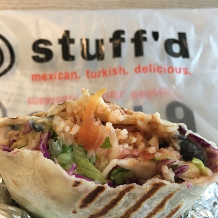photo of Stuff'd Vegetarian Burrito shared by @chizairen on  05 Feb 2020 - review