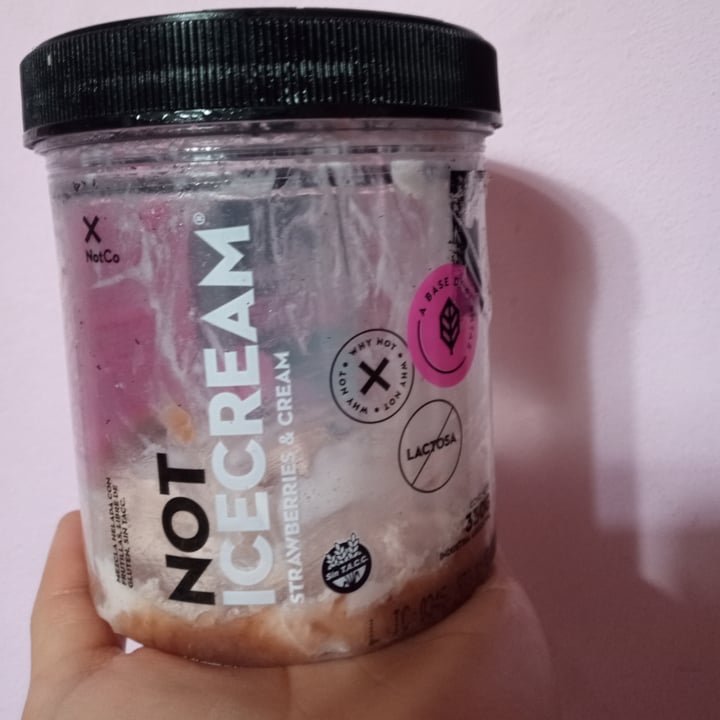 photo of NotCo Not Icecream Strawberries & Cream shared by @sashii on  17 Apr 2021 - review