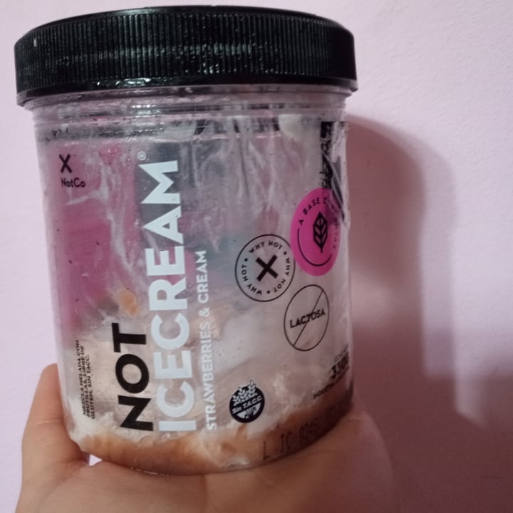 review photo of NotCo Not Icecream Strawberries & Cream shared by @sashii on 17 Apr 2021 - review