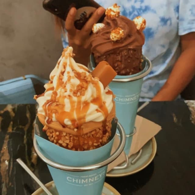 Photo of the dish “Caramel Chimney”